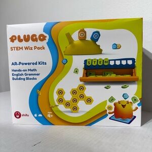 NEW Plugo STEM Wiz Pack AR Powered Kits Hands On Math Word Play Building Blocks